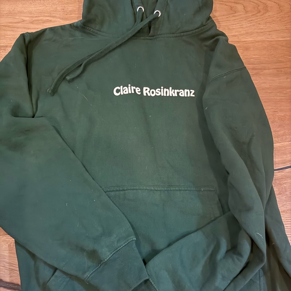 Claire Rosinkranz Dark Green Hoodie